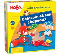 HABA- Stelle Primi Coincoin e Cappelli-Giochi da Tavolo per Bambini-Classifica e Gioco di osservazione-2 anni-307052, Colore Colorato, Medium, 307052