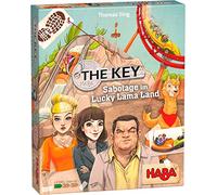 HABA The Key 305855-Sabotage in Lucky Lama, Partire da 8 Anni, Made in Germany Gioco, Multicolore, 305855