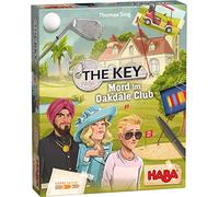 HABA - The Key: Gioco di Crimine Detective per 1-4 Giocatori, Età 8+, Con Ampio Materiale di Gioco e Controllo della Soluzione