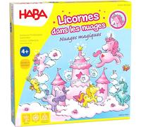 HABA - Unicorni nelle nuvole - Magici - Gioco cooperativo - 4 anni in più - Rif 304540, Rosa