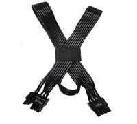 HABAGOU Cavo PCIe, 65 cm, PSU 8 pin a 6+2 pin PCIe, cavo di alimentazione per GPU Corsair, Thermaltake, AresGAME