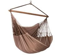 Habana Bio Lounger chocolate - Sedia amaca realizzata in cotone organico marrone braun