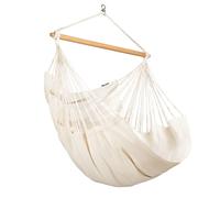 Habana Latte - Sedia sospesa Comfort in cotone organico bianco naturale blanco