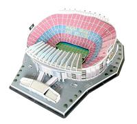 Habarri Camp NOU Stadio Puzzle 3D - Stadio 3D puzzle 3D - Stadio di calcio 3D per bambini e adulti - Modello di stadio di calcio - Modellismo - 69 elementi