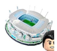 Habarri Etihad Stadion Puzzle 3D - Stadio 3D puzzle 3D - Stadio di calcio 3D per bambini e adulti - Modello di stadio di calcio - Modellismo - 118 elementi