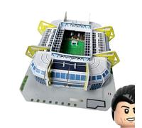 Habarri Mini Puzzle 3D - Stadio 3D - Piccolo stadio di calcio 3D per bambini e adulti - Mini stadio di calcio - modellismo (Signal Iduna Park 35 fbm)