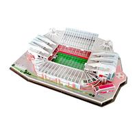 Habarri Old Trafford Stadion Puzzle 3D - Puzzle 3D - Stadio di calcio 3D per bambini e adulti, modello di stadio di calcio, modello di costruzione, 138 elementi