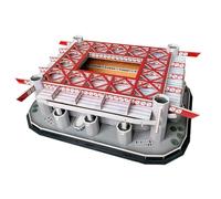 Habarri - SAN SIRO Puzzle 3D - Stadio di Calcio 3D per Bambini e Adulti - Modello Stadio - Modellismo - 154 Elementi