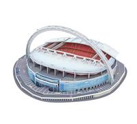 Habarri Wembley Stadion Puzzle 3D - Puzzle 3D - Stadio di calcio 3D per bambini e adulti, modello di stadio di calcio, modello di costruzione, 81 elementi