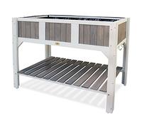 HABAU Klara aiuola rialzata, bianco/grigio