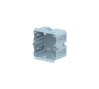 Habengut | Presa 1 scomparto per condotto parapetto 130 x 60 mm - per unità comuni