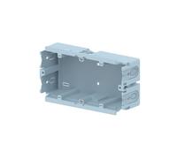 Habengut | Presa a 2 scomparti per condotto parapetto 130 x 60 mm - per unità comuni
