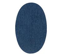 Haberdashery Online 6 Toppe termoadesive in Denim Medio. Gomitiere per Proteggere i Vestiti e Riparare Pantaloni, Giacche, Maglioni, Camicie. 16 x 10 cm.