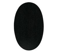 Haberdashery Online 6 Toppe termoadesive in Denim Nero. Gomitiere per Proteggere i Vestiti e Riparare Pantaloni, Giacche, Maglioni, Camicie. 16 x 10 cm.
