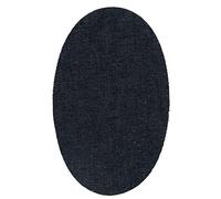 Haberdashery Online 6 Toppe termoadesive in Denim Scuro. Gomitiere per Proteggere i Vestiti e Riparare Pantaloni, Giacche, Maglioni, Camicie. 16 x 10 cm.