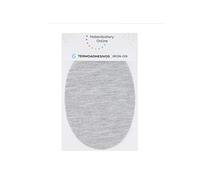 Haberdashery Online Ginocchiere per Tute da Ginnastica | Toppe per Riparare Abbigliamento Sportivo. 6 gomitiere o Ginocchiere di 9 x 13 cm. Colore: Grigio Argento