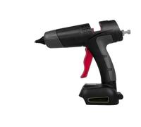 HABHYUDP Pistola for Colla a Caldo a Batteria da 18-21V, Pistola for Colla a Caldo Wireless con Temperatura Regolabile Digitale Pistola per Colla a Caldo(Black)