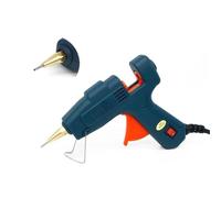 HABHYUDP Pistola for Colla Personalizzata da 1-40 W, 7 mm, 1,3 mm, con Foro fine Minimo, ugello in Rame Puro sostituibile, Utilizzabile con Stick di Colla da 7 mm. Pistola per Colla a Caldo