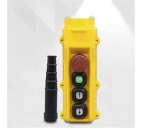 HABHYUDP Pulsante di Comando a Sospensione for Interruttore Sollevamento Antipioggia for Gru Adatto per Gru industriali/a Ponte(A)