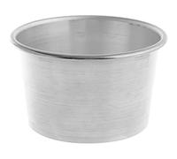 Habi 230 Stampo Alluminio Panettone, 12x8 cm, Argento