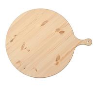 Tagliere Polenta Legno Di Abete Manico Cm60 Spessore Cm1,6