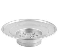 HABI Colafritto Alluminio Profession Cm40 Utensili da Cucina Attrezzi, Grigio