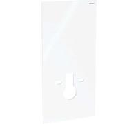 Habillage frontal Geberit pour le module sanitaire Geberit Monolith pour WC suspendu, 101cm, largeur de fixation WC 18 et 23cm, 242530SI1, 242530SI1, Colorazione: Vetro Bianco - CM