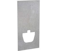 Habillage frontal Geberit pour le module sanitaire Geberit Monolith pour WC suspendu, 101cm, largeur de fixation WC 18 et 23cm, 242.530.JV.1, 242.530.JV.1, Colorazione: Effetto cemento Steinzug