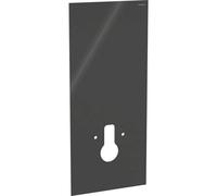 Habillage frontal Geberit pour le module sanitaire Geberit Monolith pour WC suspendu, 114cm, largeur de fixation WC 18cm, 242.662.SJ.1, 242.662.SJ.1, Colorazione: Vetro Nero
