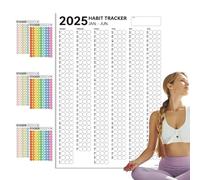 Habit Tracker Journal - Daily Planner For Productivity - GuidEd Habit Tracking Notebook, Gold Statch & Mindfulness Journal | Organizzatore Mensile E Settimanale | Diario Di Cura Per La Costruzione Di