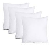 HABITA 33 HOME - Imbottitura Cuscini 50x50 Set da 4 Cuscini Divano, Anima Anallergica, Cuscino Morbido per Arredo, Cuscino Interno Made in Italy (Set 4 Imbottiture, 50x50 Cm)