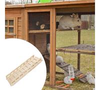 Habitat per conigliera in legno, nascondiglio per conigli, criceti, gerbilli