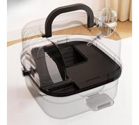 Habitat per criceti a 2 strati, versatile, portatile, per esercizi, gioco,