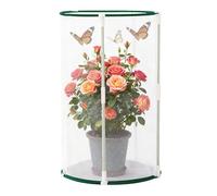 Habitat pour les chenilles - Gabbia Terrarium robusta per uso esterno con chiusura a cerniera, abitazione di allevamento per bruchi e farfalle, per esterno: giardino, fattoria, patio, ballo