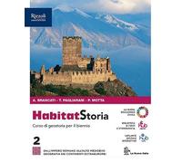 HABITAT STORIA VOLUME 2 - (9788830219694) + Materiali didattici - Rebillo