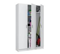 Habitdesign FOARM7143O Mobile Multiuso Tutto in Laminato, Bianco, 3
