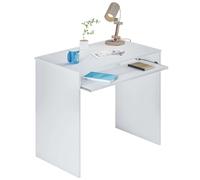 Habitdesign Hugo I03 Scrivania, Bianco, 90 x 54 x 79