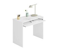 Habitdesign Hugo I03 Scrivania, Bianco, 90 x 54 x 79