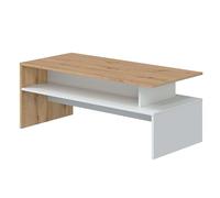 Habitdesign Tavolino da salotto Lyra Rovere Nody E Bianco Artik 108x43 Cm Sala Da Pranzo Moderno Stile Contemporaneo