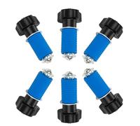 HABITZ Set di Ancoraggio for Ancoraggio rapido Lock & Ride Compatibile for Polaris RZR Gancio for pomello da 6 Pezzi Sportsman ATV UTV Montaggio Car Styling Parts (Color : Type B)