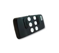 Hable One Tastiera Braille più piccola per ipovedenti, macchina Braille portatile per iPhone, smartphone Android e tablet, rende la digitazione più facile e veloce per studenti e non vedenti