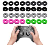 HABNI 12 Pezzi Anelli Di Precisione Per Ps5 Steam Deck Ps4 Xbox Series X/S Xbox One Switch Switch Oled Switch Pro Rog Ally Anelli Per Stick Analogici Con 4 Gommini Switch