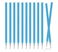 HABNI 12 Pezzi Ricariche Cancellabili Compatibili con Legami,Blu Refill Penne Cancellabili Set con Legami, Facili da Cancellare, Punta Della penna 0,7 mm, Altezza 13 cm, Blu Cielo