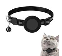HABNI 2 PCS Collare Gps Gatto, collare gatto gps, ollare con Fibbia di Sicurezza per Gattini e Cani di Piccola Taglia, Airtag GPS non Incluso, Con campana