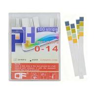 HABNI Strisce Ph, 100 Pezzi Strisce Per Il Test Del Ph, Cartine Tornasole, Intervallo Di Misurazione 4,5-9, Cartine Con Indicatore Universale, Test Di Acidità Per Acquari E Per Acqua