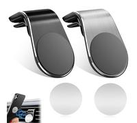 HABNI Supporto Auto Smartphone Magnetico Universale Porta Cellulare Auto per iPhone Xs/Xs Max/XR/X / 8/8 Plus / 7/7 Plus, Galaxy S10 / S10+ / S9 / S9+ Huawei P30 Pro P9 P10 and More