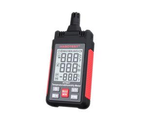 Habotest HT607.Igrometro digitale misuratore di temperatura e Umidità portatile