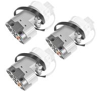 Habow Technic Power-Functions Servo-Motor 88004 (3 Piece) Compatible with Lego-Motor MOC Technic-Parts