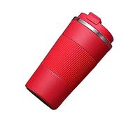 Habrur Tazzine caffè Tazzine Caffe Tazze Caffe Doppia Tazza Termica da caffè in Acciaio Inossidabile con Custodia Antiscivolo Borraccia Termica da Viaggio per Auto Tazzine da caffè Tazza da caffè
