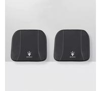 HABURN Auto Posto a Sedere Cuscino per Maserati Levante Quattroporte Ghibli GTS, Memoria Schiuma Cuscini, Antiscivolo Auto Posto a Sedere Protettore, per Casa Auto Ufficio Sedia,Black